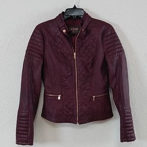Ci sono faux leather jacket
